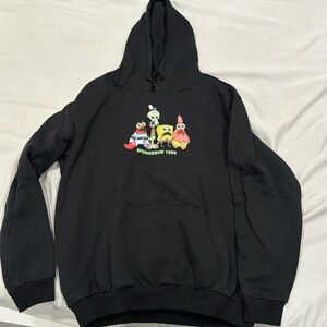 Nickelodeon Sponge Bob & Friends Pullover Hoodie "Sponge Bob 1999" Print  Size L